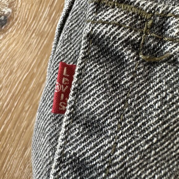 Vintage‎ Levis 550 Jeans Men’s 32 x 33 Black Denim Relaxed Fit Tapered 90s - Picture 5 of 12